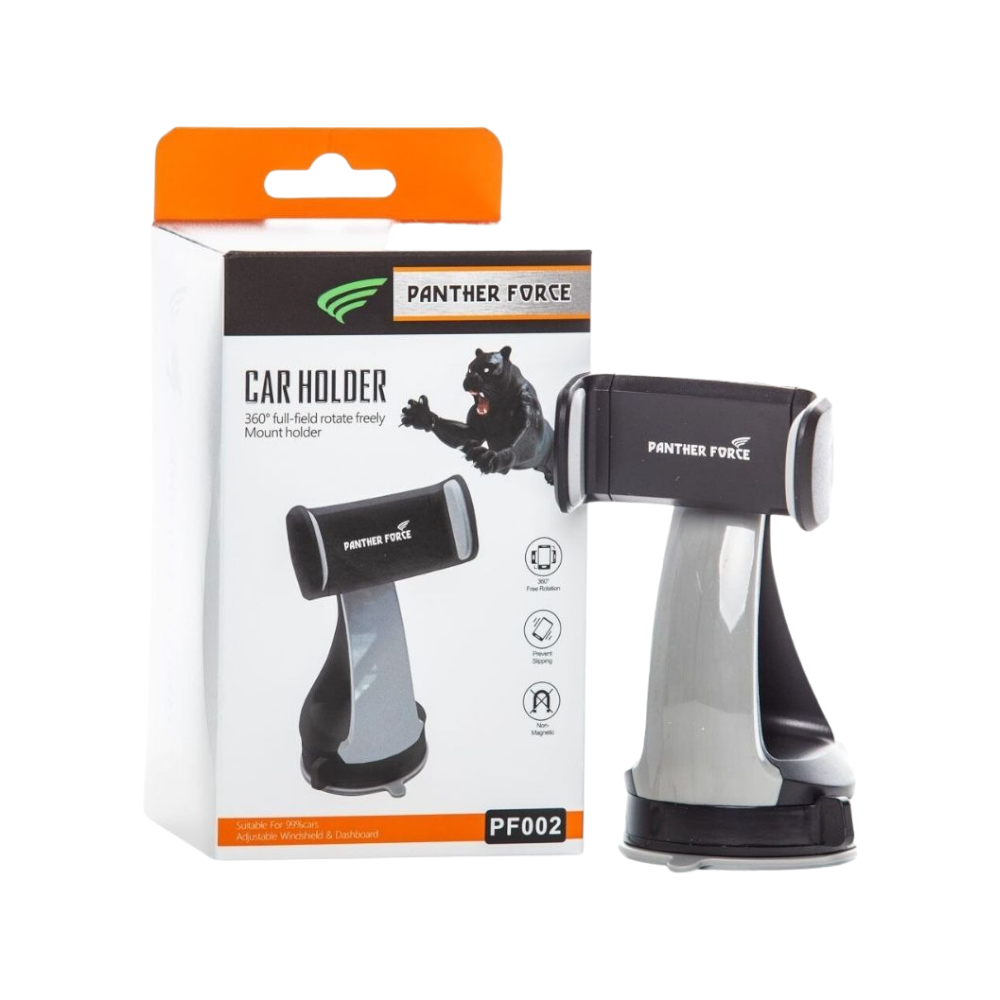 Panther Force 360° Rotating Car Phone Holder - PF002 | Universal Vent & Dashboard Mount | Adjustable, Secure & Hands-Free | Compatible with iPhone, Samsung, Google Pixel | Sleek & Durable Panther Force 360° Rotating Car Phone Holder - PF002 | Universal Vent & Dashboard Mount | Adjustable, Secure & Hands-Free | Compatible with iPhone, Samsung, Google Pixel | Sleek & Durable